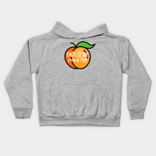 Back 2 the Peach Pit Kids Hoodie